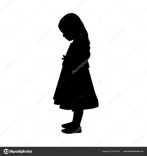 Girl Dress Silhouette