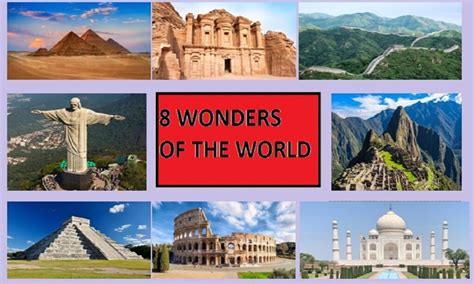 8 Wonders of the World 的图像结果