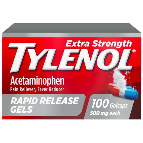 TYLENOL Acetaminophen Rapid Release Gels | Walgreens