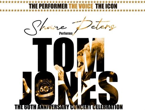 Tom Jones 60th Anniversary Concert, Manning Entertainment Centre, Taree ...