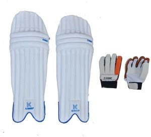 KOHIP Cricket Youth Batting Pad with With Batting Glove KIT For Youth ...