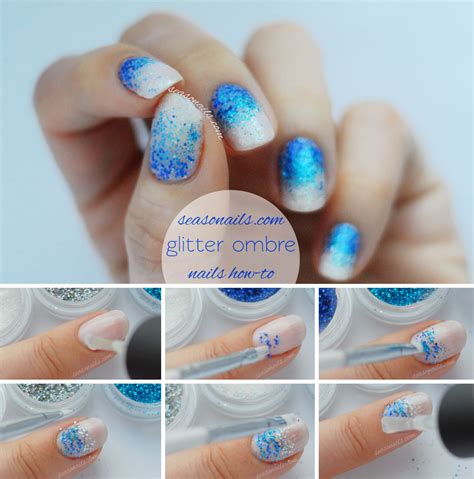 Ombre Glitter Nails Tutorial
