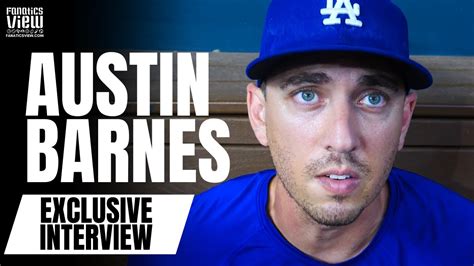 Austin Barnes talks LA Dodgers Career, What It's Like to Catch Clayton ...