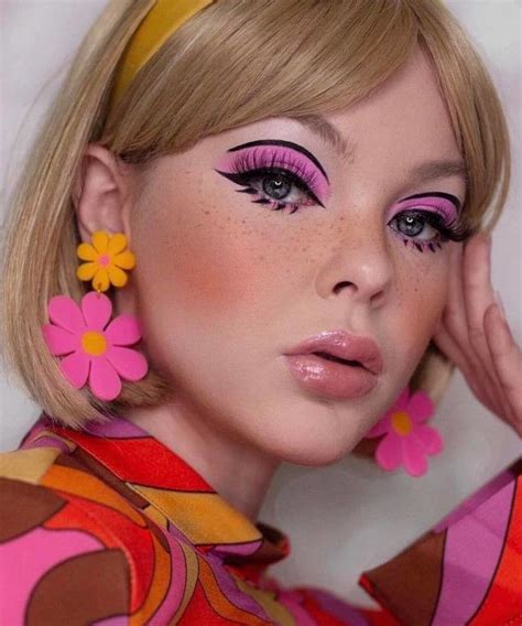 60's 70's makeup style