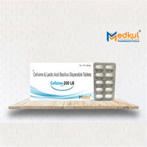 CEFIZINE-200 LB Tablets Medkul Pharmaceuticals