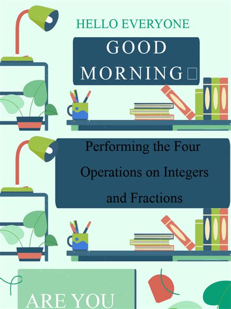 Image result for Four Operations with Integers