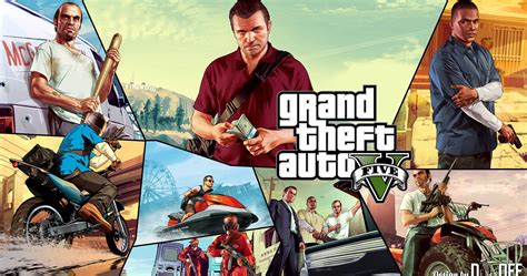 Download GTA 5 Photo Collage Wallpaper | Wallpapers.com