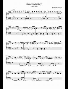Tones And I Dance Monkey Sheet Music For Piano Cello Free Photos - dance monkey roblox piano sheet music