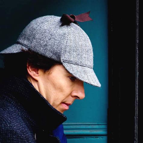 Sherlock Holmes Deerstalker Hat Detective Hat Double-brimmed | Etsy