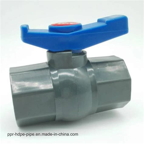 China UPVC Ball Valve Plastic PVC Valve Wholesale High Quality Color ...