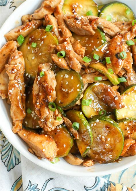 Chicken & Zucchini Stir Fry at Horace Gant blog
