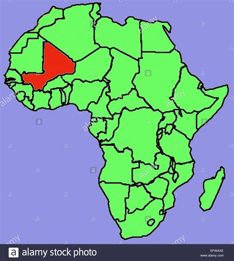 Mali Maps Stock Photos & Mali Maps Stock Images - Alamy