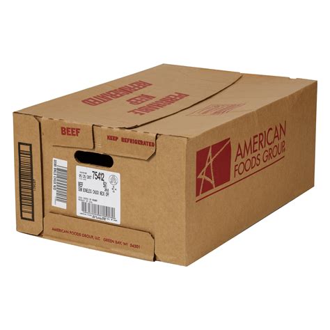 American Foods Group Choice Fresh Boneless Beef Semi Chuck Neck Off