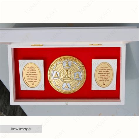 24 Tirthankar And Siddhachakra With Mantras Beautiful White Fiber Royal ...