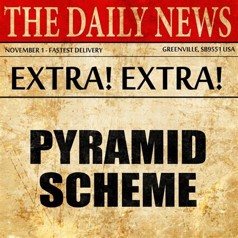 Image result for Pyramid Scheme Examples