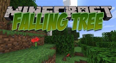 Tree Falling Over Mod Minecraft 的图像结果