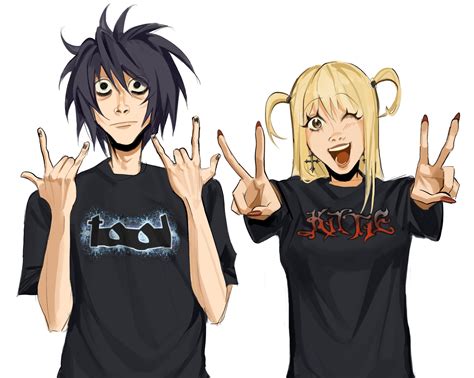 l and amane misa (death note and 2 more) drawn by tay_(exllpsz) | Danbooru
