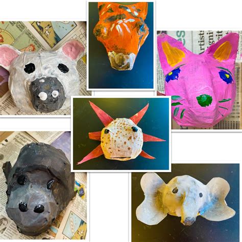 Image result for Making Paper Mache Masks