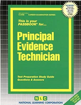Principal Evidence Technician: Passbooks Study Guide (Passbooks Study ...