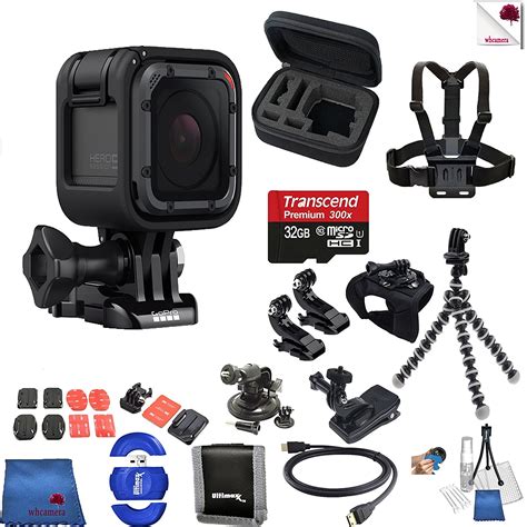 Gopro Hero 5 Session 15 Piece Hooked Bundle Includes: Go Pro Hero5 ...