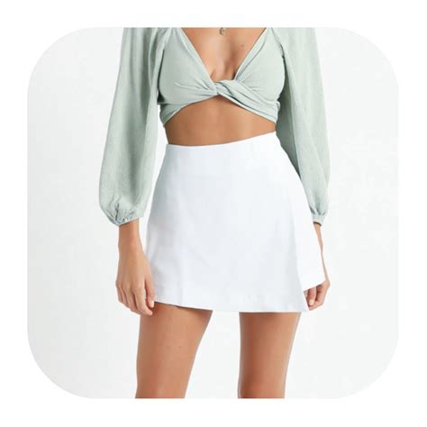 Showpo White Skorts for Women | Mercari