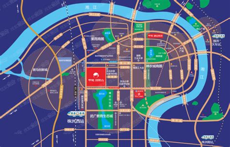 株洲城市地标设计图__海报设计_广告设计_设计图库_昵图网nipic.com