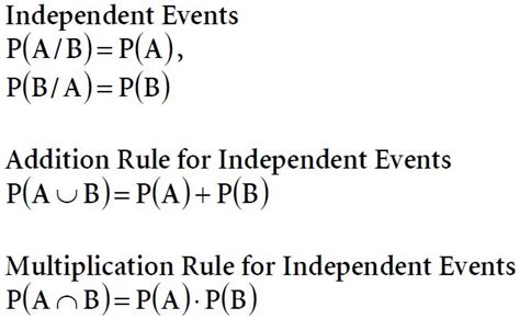 Image result for Probability Theory Formulas