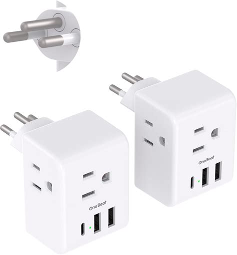Amazon.com: 2 Pack Switzerland Travel Plug Adapter, Swiss Outlet ...