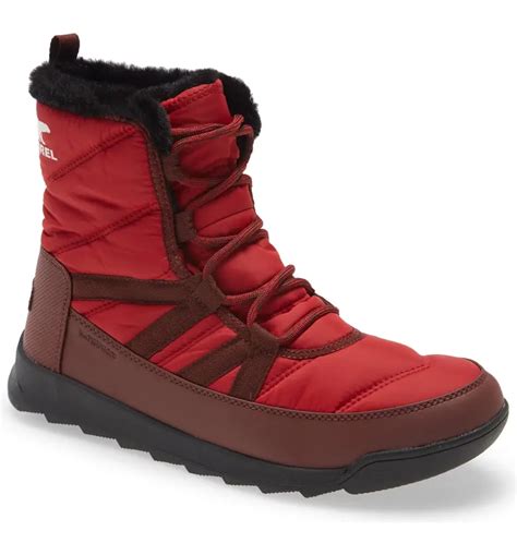 sorel lined womens boots