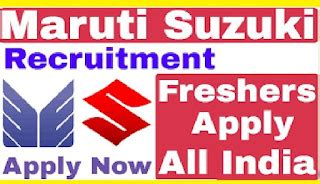Maruti Suzuki India Limited Recruitment ITI Fresher Candidates For ...