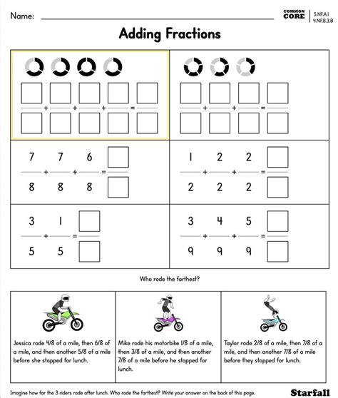 Image result for Starfall Fractions