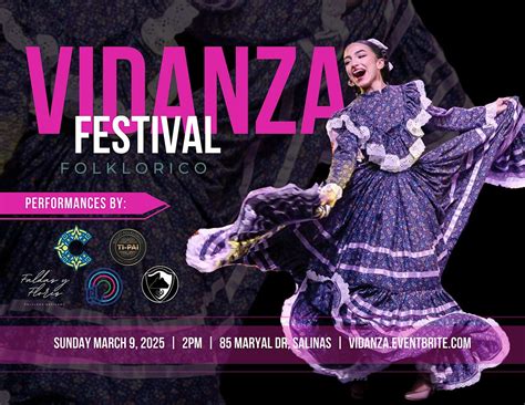 VIDANZA Festival Folklorico, 85 Maryal Drive, Salinas, CA, USA, 9 March ...