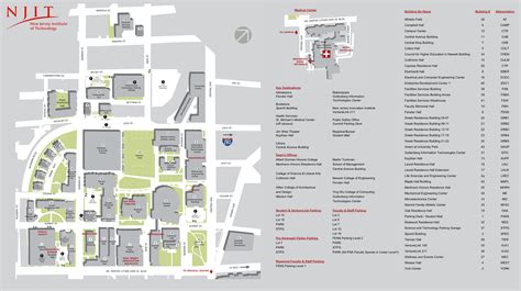 Campus & Parking Maps | New Jersey Institute of Technology