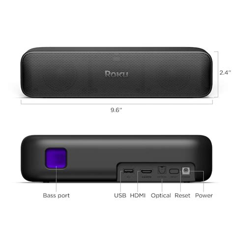 Roku Streambar SE 4K/HD/HDR Smart Compatible Streaming Device with ...