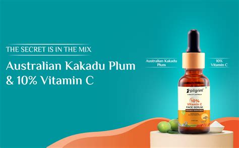 Pilgrim 10% Vitamin C Face Serum For Daily Brightness 10 ml | Face ...