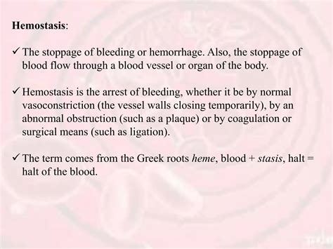 HEMOSTASIS /stages of hemostasis / Formation of platelet plug ...