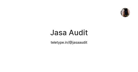 Jasa Audit — Teletype