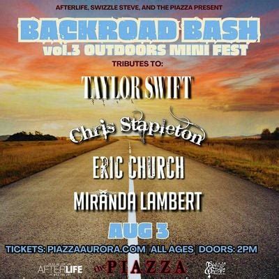 OUTDOOR SHOW - Backroads Bash Mini Country Fest, the PIAZZA - Aurora, 3 ...