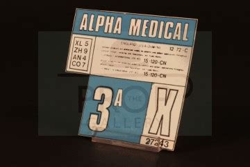 The Prop Gallery | Alpha medical decal