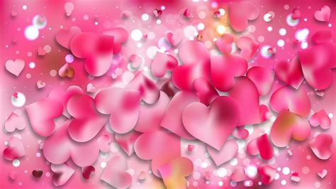 Awesome Heart Wallpaper Pink