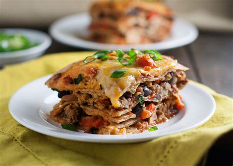 Mexican Lasagna   Kim's Healthy Eats