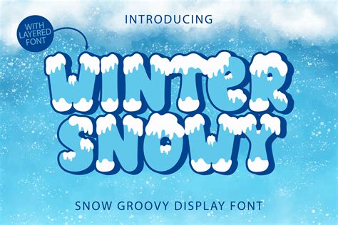 Winter Snow Font _ Winter Snow Font Family Download for Desktop ...