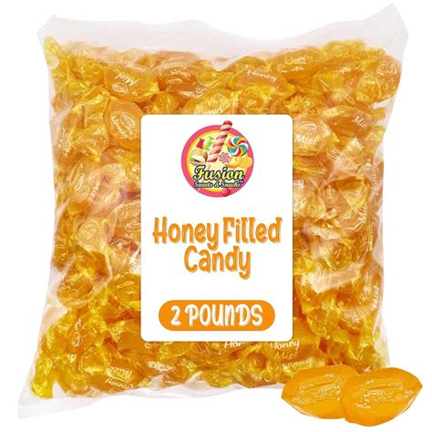 Amazon.com : Honey Filled Hard Candy - Individually Wrapped Honey Hard ...