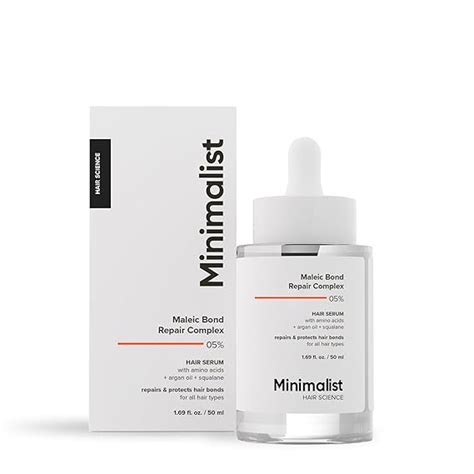 Buy Minimalist Serum for Repairing Damaged Hair | Maleic Bond Repair ...