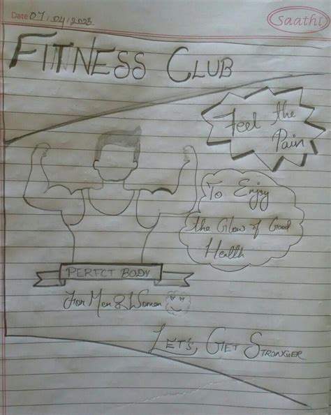 Prepare a poster on health club - Brainly.in