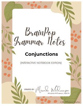 Image result for BrainPOP Conjunctions