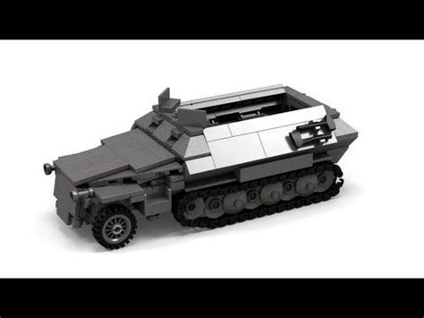 Image result for LEGO Ww2 Halftrack Tutorial
