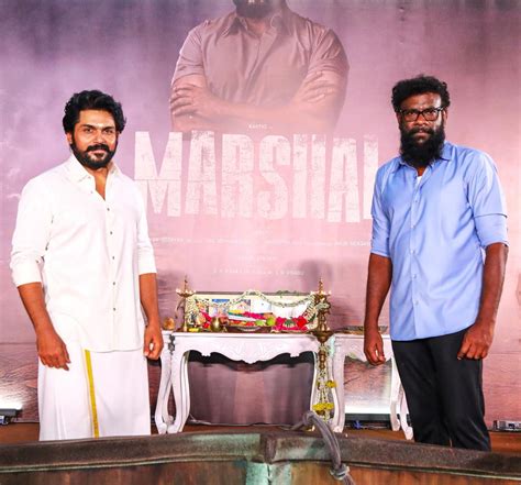 Karthi’s New Film Marshal Launched with Pooja Ceremony | Marshal ...