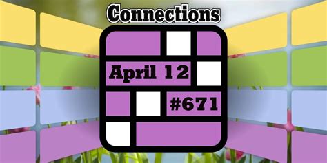 Today's Connections Hints & Answers For April 12, 2025