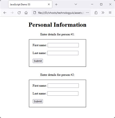 Image result for JavaScript Formas